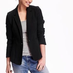 Old Navy Black Stretch Blazer Size XL Tall